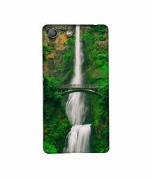 Amazon Brand - Solimo Designer Waterfall 3D Printed Hard Back Case Mobile Cover for Sony Xperia M5 Dual