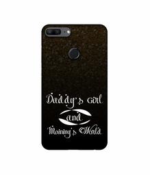 Amazon Brand - Solimo Designer Daddy's Girl and Mummy World UV Printed Soft Back Case Mobile Cover for Huawei Honor 9 Lite