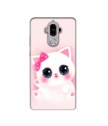 Amazon Brand - Solimo Designer Babby Kitty 3D Printed Hard Back Case Mobile Cover for Huawei Mate 9