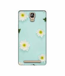 Amazon Brand - Solimo Designer Flower Texture 3D Printed Hard Back Case Mobile Cover for Gionee Marathon M5 Plus