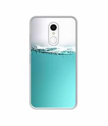 Amazon Brand - Solimo Designer Half Fill UV Printed Soft Back Case Mobile Cover for Spice V801