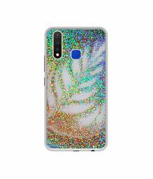 Amazon Brand - Solimo Designer Sparkle Coffee UV Printed Soft Back Case Mobile Cover for Vivo U20