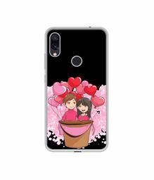 Amazon Brand - Solimo Designer Boy and Girl UV Printed Soft Back Case Mobile Cover for Mi Redmi Note 7 / Note 7S / Note 7 Pro