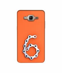 Amazon Brand - Solimo Designer Number Six 3D Printed Hard Back Case Mobile Cover for Samsung Galaxy J2 Prime