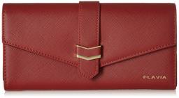 Flavia Women's Clutch (Red)