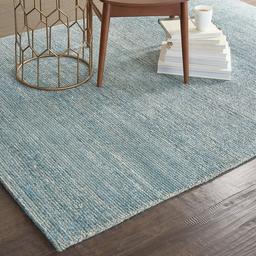 Amazon Brand – Rivet Contemporary Striated Jute Rug, 13' x 9' 3