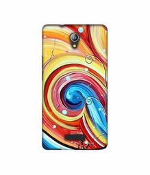Amazon Brand - Solimo Designer Abstarct Color Mixing 3D Printed Hard Back Case Mobile Cover for Micromax Canvas Pace 4G Q416
