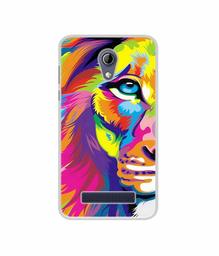 Amazon Brand - Solimo Designer Funny Cat Pattern Print UV Printed Soft Back Case Mobile Cover for Micromax Bharat 2 Plus