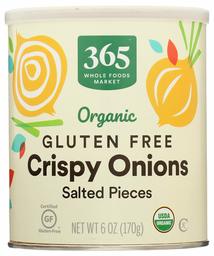 365 EVERYDAY VALUE Organic Crispy Onions, 6 OZ