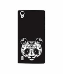 Amazon Brand - Solimo Designer Panda Illustrator 3D Printed Hard Back Case Mobile Cover for VIVO Y15