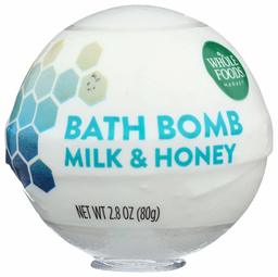 Whole Foods Market, Fizzing Bath Bomb, Milk & Honey, 2.3 oz