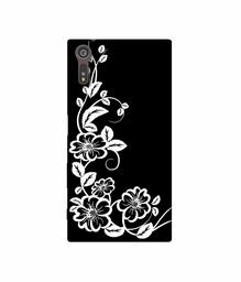 Amazon Brand - Solimo Designer Flower 3D Printed Hard Back Case Mobile Cover for Sony Xperia XZ Dual