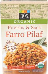 365 Everyday Value, Organic Farro Pilaf, Pumpkin & Sage, 6 oz