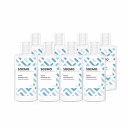 Amazon Brand - Solimo Hand Sanitizer Gel, 60 ml (Pack of 8)