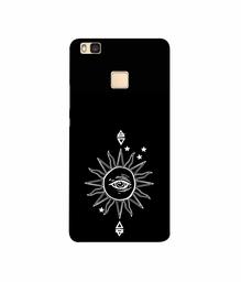 Amazon Brand - Solimo Designer Sun 3D Printed Hard Back Case Mobile Cover for Huawei P9 lite