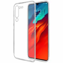 Amazon Brand - Solimo Mobile Cover for Lenovo Z6 Pro (Soft & Flexible Back Case), Transparent