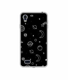 Amazon Brand - Solimo Designer Solar System UV Printed Soft Back Case Mobile Cover for Vivo Y11