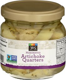 365 Everyday Value, Marinated Artichoke Quarters, 6.5 oz