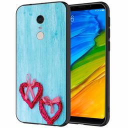 Amazon Brand - Solimo Designer Hearts Printed Hard Back Case Mobile Cover for Xiaomi Redmi Note 5 (D189)