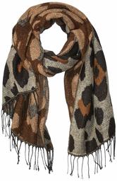 Amazon Essentials Blanket Scarf cold-weather-scarves, Natural Animal Print, Taille Unique