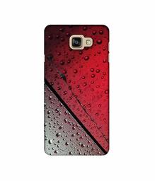 Amazon Brand - Solimo Designer Water Drop On Glass 3D Printed Hard Back Case Mobile Cover for Samsung Galaxy A9 Pro