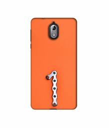 Amazon Brand - Solimo Designer Number One 3D Printed Hard Back Case Mobile Cover for Nokia 3.1