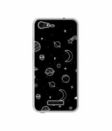 Amazon Brand - Solimo Designer Solar System UV Printed Soft Back Case Mobile Cover for Lava Z61