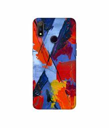 Amazon Brand - Solimo Designer X Multicolor Texture 3D Printed Hard Back Case Mobile Cover for Realme 3 Pro