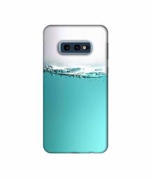 Amazon Brand - Solimo Designer Half Fill 3D Printed Hard Back Case Mobile Cover for Samsung Galaxy S10e