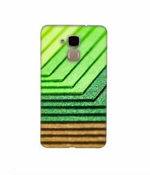 Amazon Brand - Solimo Designer Green Shad Texture 3D Printed Hard Back Case Mobile Cover for Huawei Honor 5c