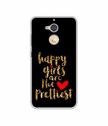 Amazon Brand - Solimo Designer Happy Girls are The Prettiest UV Printed Soft Back Case Mobile Cover for Gionee S6 Pro