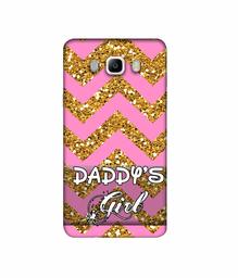 Amazon Brand - Solimo Designer Daddy's Girl 3D Printed Hard Back Case Mobile Cover for Samsung Galaxy J5 (2016)