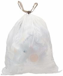 AmazonCommercial 18 Gallon Trash Compactor Bags/w Drawstrings - 2 MIL - 50 Count