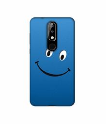 Amazon Brand - Solimo Designer Happy 3D Printed Hard Back Case Mobile Cover for Nokia 5.1 Plus