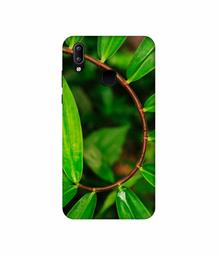 Amazon Brand - Solimo Designer Leaf Photography 3D Printed Hard Back Case Mobile Cover for Vivo Y95