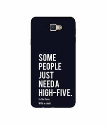 Amazon Brand - Solimo Designer High-Five 3D Printed Hard Back Case Mobile Cover for Samsung Galaxy J5 Prime