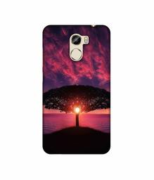 Amazon Brand - Solimo Designer Nature Digital Painting 3D Printed Hard Back Case Mobile Cover for Gionee X1