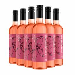 Marque Amazon - Compass Road Vin Rosé, Espagne, 6 x 75 cl