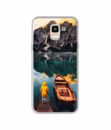 Amazon Brand - Solimo Designer Lake View UV Printed Soft Back Case Mobile Cover for Samsung Galaxy J6