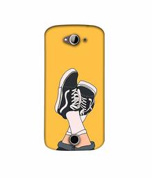 Amazon Brand - Solimo Designer Boy Shoes Pattern 3D Printed Hard Back Case Mobile Cover for Acer Liquid Z530