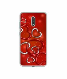 Amazon Brand - Solimo Designer Hearts UV Printed Soft Back Case Mobile Cover for Nokia 2.3