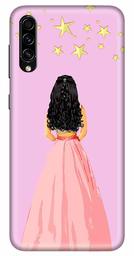 Amazon Brand - Solimo Designer Girl Design 3D Printed Hard Back Case Mobile Cover for Samsung Galaxy A50s