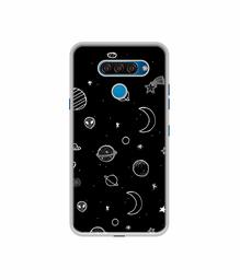 Amazon Brand - Solimo Designer Solar System UV Printed Soft Back Case Mobile Cover for LG Q60