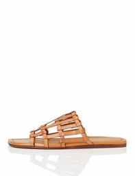 Marque Amazon - find. Lattice Leather, Sandales Bout ouvert femme