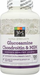 365 Everyday Value, Glucosamine Chondroitin & MSM, 120 ct