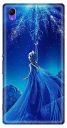 Amazon Brand - Solimo Designer Girl Design 3D Printed Hard Back Case Mobile Cover for Sony Xperia Z1