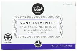 Whole Foods Market, Daily Cleansing Bar, Acne Treatment, 4 oz