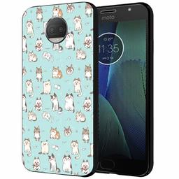 Amazon Brand - Solimo Designer Meow Printed Hard Back Case Mobile Cover for Moto G5S Plus (D1271)