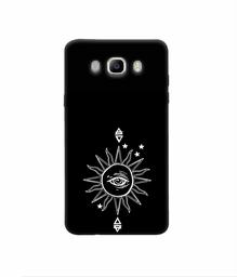 Amazon Brand - Solimo Designer Sun 3D Printed Hard Back Case Mobile Cover for Samsung Galaxy J7 (2016)