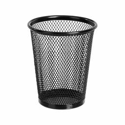 AmazonBasics Mesh Pencil Cup - Black, Pack of 3